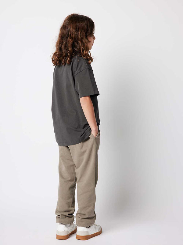 Crew Neck T-shirt - Charcoal