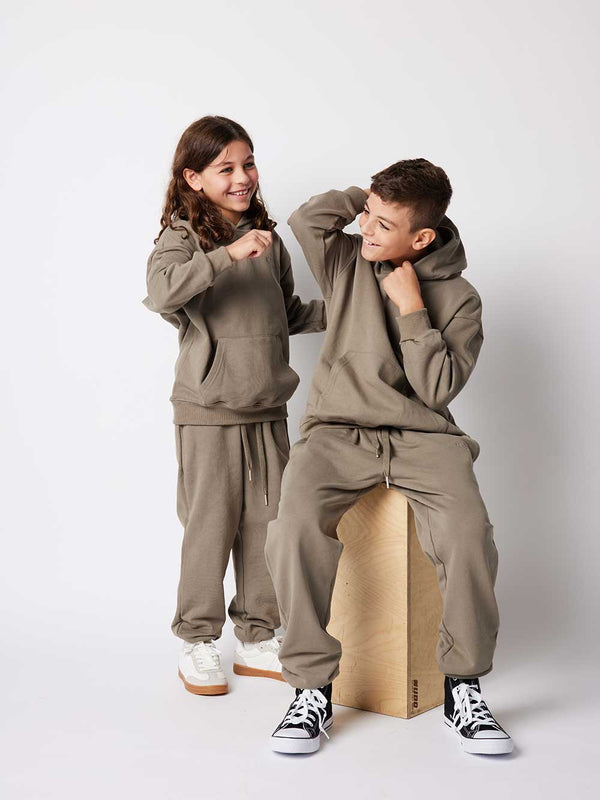 Terry Hoodie - Grey Sage