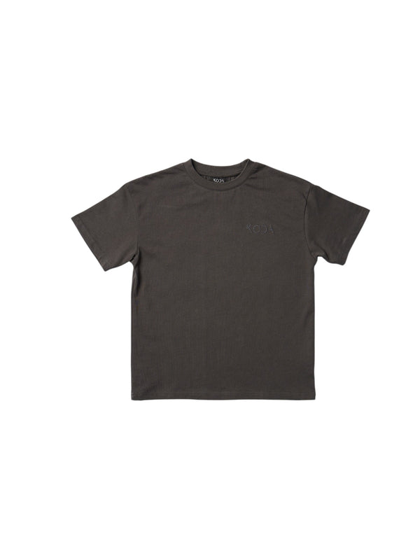 Crew Neck T-shirt - Charcoal